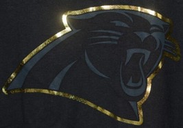 NFL Licensed Carolina Panthers Youth Large Black Gold Tee Shirt image 2
