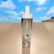 Starbucks FLORIDA You Are Here Glass Water Bottle 18oz Collectible Cold ... - $18.99