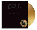 AC/DC BACK IN BLACK VINYL NEW! LIMITED 50TH GOLD LP! YOU SHOOK ME ALL NI... - $42.56