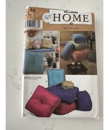 Simplicity Sewing Pattern 9248,  Box Pillows, Home Decor Pattern, Multip... - $4.95