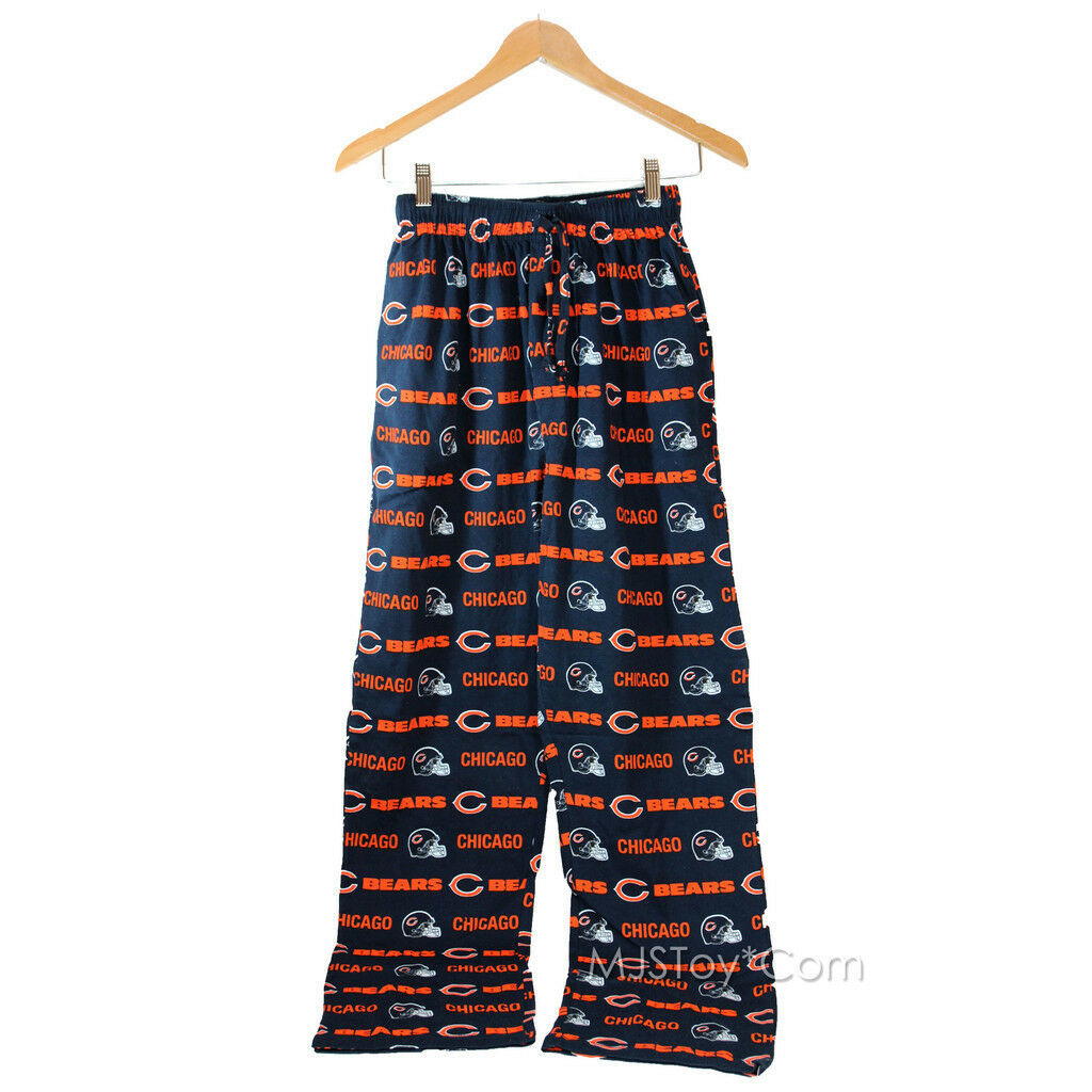 Primary image for NWT NFL Chicago Bears Men's Barrier Pajama/Lounge/Sleep Pants 100% Cotton S/M