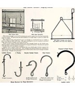 1922 N.T. Bushnell Scaffold Supplies Advertisement Catalogue Hardware DWA23 - $41.12 CAD