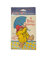 Baby Shower Paddington Bear Invitations NEW Vintage Set Of 8 - $12.73