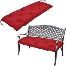 Thicken Patio Bench Soft Rocking Chairs Pad Lounger Seat For Wicker Loveseat - £40.85 GBP