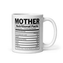Mother Mom Mama Mommy Traits Nutritional Facts Ingredients Coffee &amp; Tea Mug Cup - £15.94 GBP+