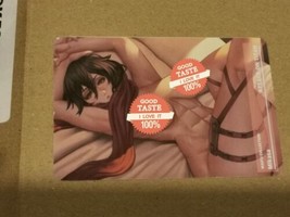 Attack on Titan inspired Ooh la la Waifu beauty custom card Mikasa Acker... - £9.95 GBP