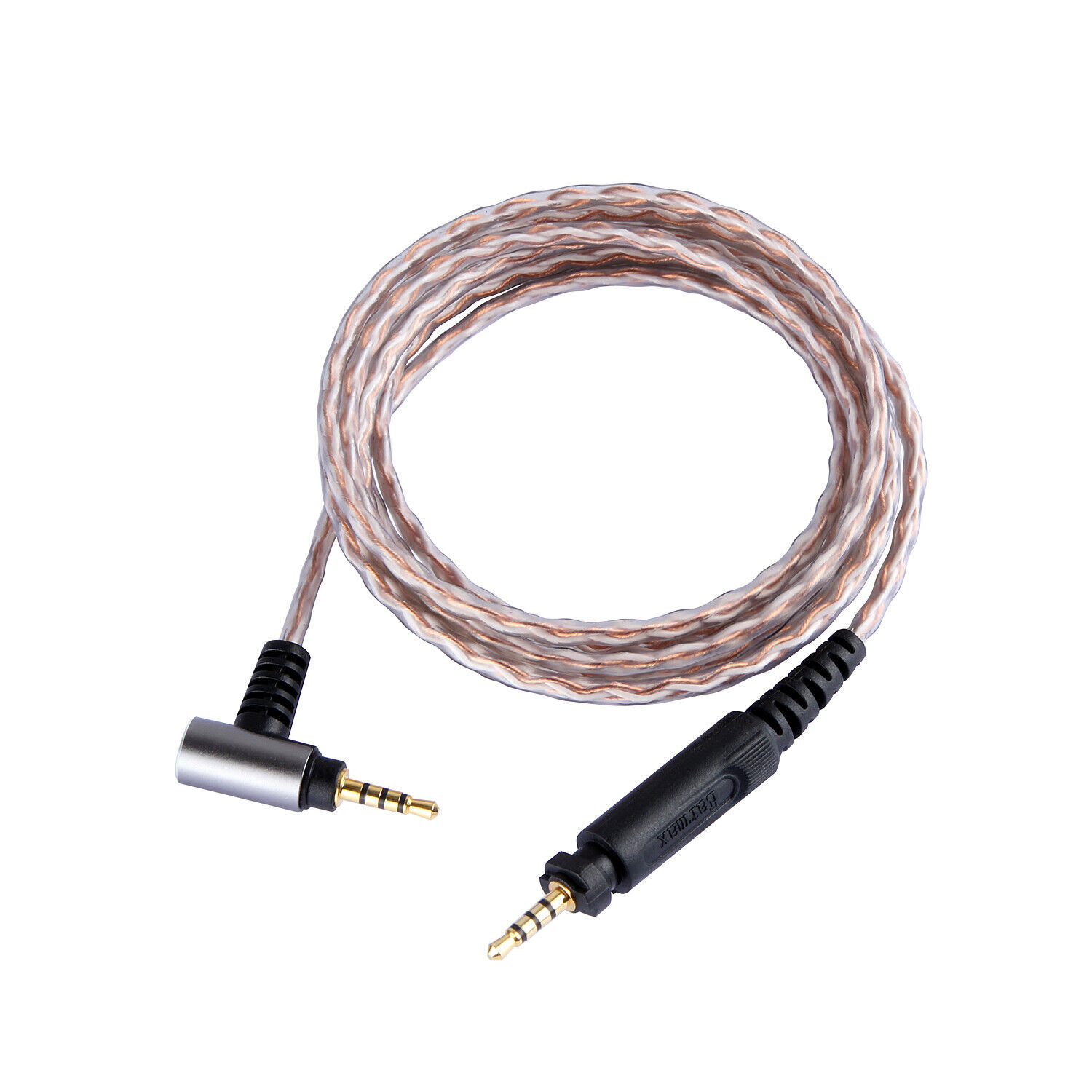 2.5mm BALANCED Audio Cable For Shure SRH840 SRH940 SRH440 SRH750DJ headphones  			