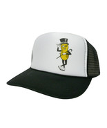 Mr. Peanut Trucker Hat Mesh Cap Snapback Hat Adjustable Vintage - £19.71 GBP