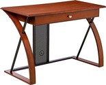 Osp Home Furnishings Aurora Computer Desk With Pull-Out Keyboard Tray, M... - $500.99