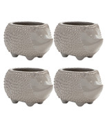 Hedgehog Planter 6.75&quot;L x 4.25&quot;H Ceramic - $94.36