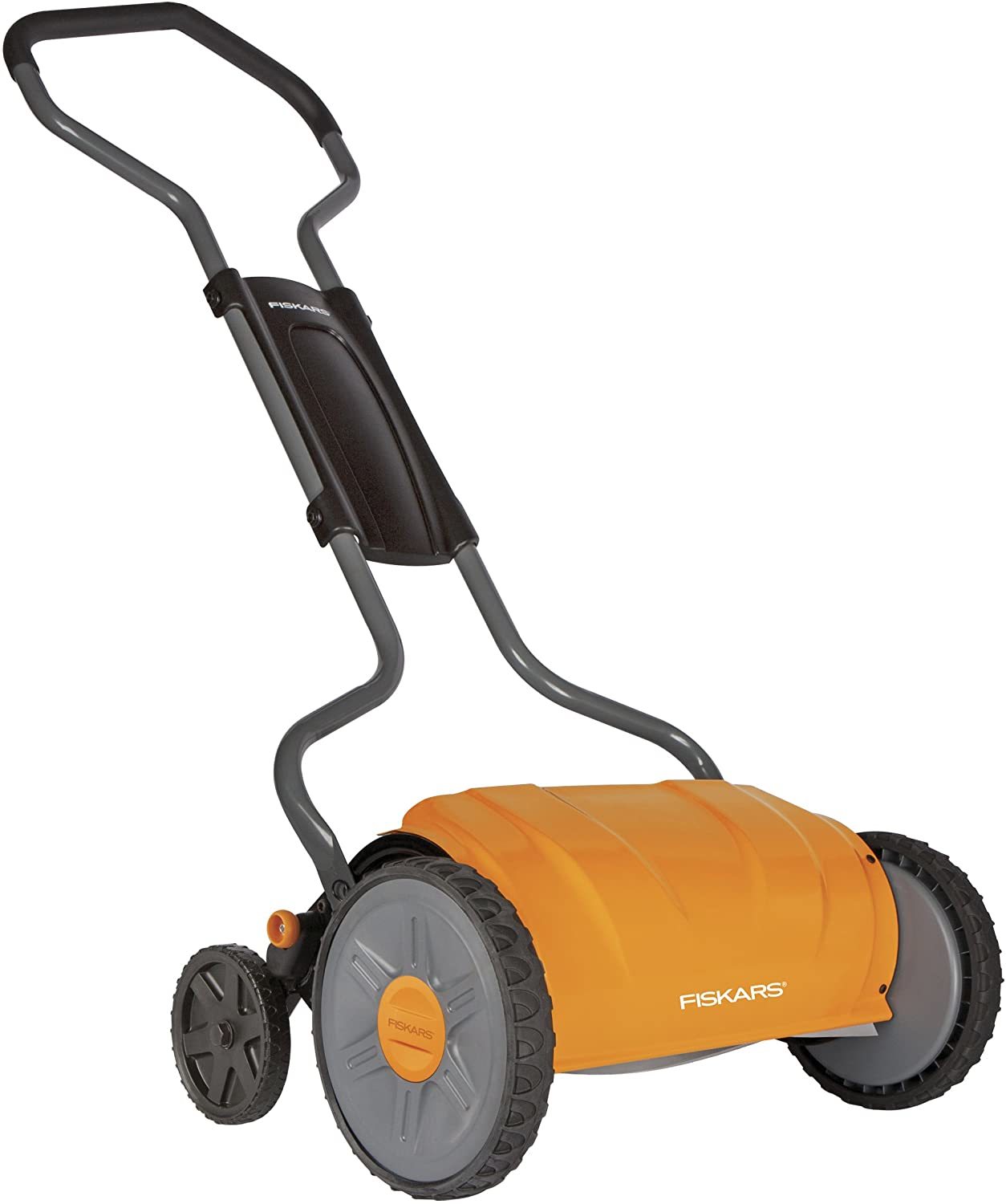 Fiskars 17 Inch Staysharp Push Reel Lawn Mower (6208), Orange - $222.99
