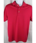 Grand Slam Slim Fit Polo Golf Shirt Medium Dark Pink Short Sleeve Men&#39;s ... - $15.58