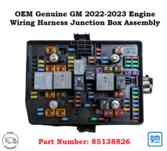 85138826 OEM GM 2022-2023 Cadillac Chevrolet GMC Engine Harness Junction... - $74.24