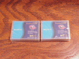 Lot of 2 New Sony DGD125P Premium Data Cartridges, 12.0 GB, 125m, 410 fe... - $7.50