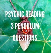 Same Day Psychic reading  one question pendulum same day - $5.00