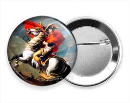 Napoleon Bonaparte French Emperor Pin Pinback Button Badge Flair Great Gift Idea - £10.62 GBP+