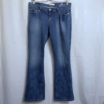Levi&#39;s 524 Too Superlow Jeans Junior&#39;s Size 11 Blue 30&quot; Inseam - £11.81 GBP