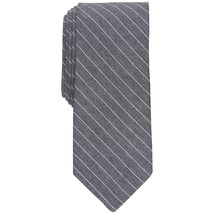 Bar Iii Men&#39;s Vernon Stripe Tie Grey Os B4HP - £6.69 GBP