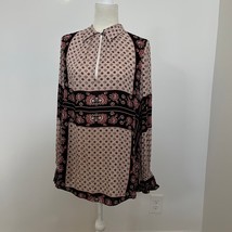Free People Changing Times Printed Blouse Tea Combo XS - $18.74