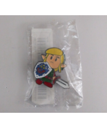 New Zelda With Sword And Shield Cartoon Enamel Hat Lapel Pin - $9.42 CAD
