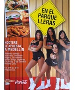 2009 Hooters Girls Medellin Coca-Cola Spanish Espanol Colombia Full Page... - £10.11 GBP
