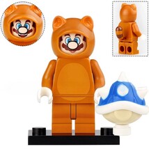 Super Mario Brothers Tanooki Mario Minifigures Accessories - $3.99