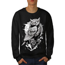 Wellcoda Triangle Owl Conspiracy Mens Sweatshirt - $34.80+