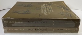 The Notebooks of Leonardo da Vinci by Jean Paul Richter Vol 1 &amp; Vol 2 (1970, PB) - $54.95