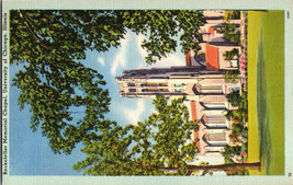 Vtg Postcard Illinois Chicago Rockefeller Memorial Chapel University of Chicago - £4.44 GBP