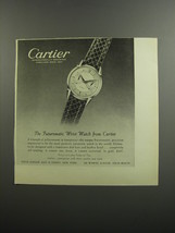 1952 Cartier Futurematic Wrist Watch Ad - The Futurematic wrist watch - £14.78 GBP