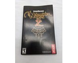 Forgotten Realms Neverwinter Nights 2 Manual Only - $8.90