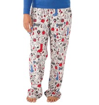 Muni Munki Womens Snoopy Holiday Family Pajamas Pants,Grey,Medium - £43.24 GBP