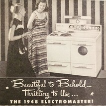 1947 Electronics Inc Stove And Oven Combination Advertisement Appliances... - $19.99