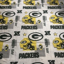 VTG 90s Nylon Twin Blanket Green Bay Packers Football The N.W. Co Made in USA - £26.14 GBP