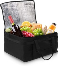 Insulated Food Delivery Bag, 20 x 13 x 10 Inch. 2 Pack Insulated Reusabl... - £21.03 GBP
