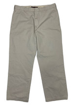 Merona Beige Chino Pants Straight Men Size 36x30 (Measure 35x29) Light  - £9.42 GBP