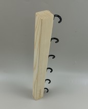 Loisdaro  Key racks entryway wall mounted key organizer solid wood no pu... - $11.56