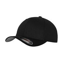 Adult Flexfit Wooly Combed Cap, unisex, Wooly Combat, black - black, XS/S  - $28.00