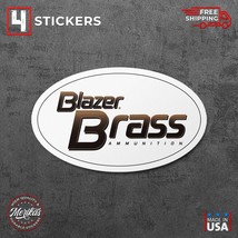 Blazer Brass Ammunition, US Made Vinyl Decal Stickers - $15.99