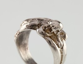 Kama Sutra Figures Sterling Silver Band Ring Size 7 - $1,106.86 MXN