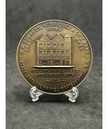 1956 Curacao Massive Bronze Portugal Medal &quot;Edwards, Henriquez &amp; Co.&#39;s B... - £121.25 GBP