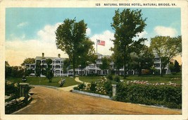 Vintage Postcard Natural Bridge Hotel Natural Bridge Virginia - $4.98