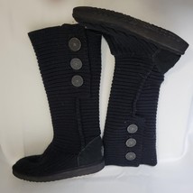 Ugg Australia Women 5819 Comfort Tall Sweater Cardi Knit Boots Shoes Sz ... - $29.69