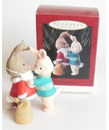 Hallmark Christmas Tree Ornament Mom and Dad 1994 Rabbits Santa Claus QX... - £6.25 GBP