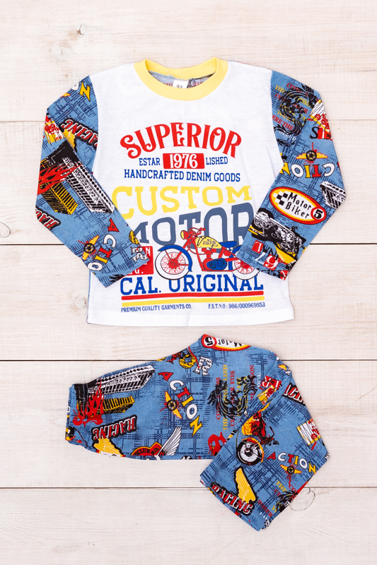 Pajama Set (boys), Any season,  Nosi svoe 6076-002-33-4 (mototsykl) - $29.59+