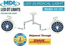 OT LED Surgical Light LED Operating Lamp Double Dome Light No of 48+48 Light #fr - £1,858.29 GBP