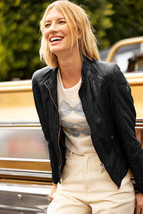 Mauritius Women&#39;s Genuine Leather Jacket Black - $296.57 CAD