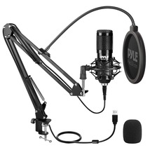 Pyle Pdmikt140 Desktop Usb Podcast Microphone Kit - £71.92 GBP