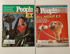 Vintage People Magazines Lot of 2 E.T. 1982^ - £18.22 GBP