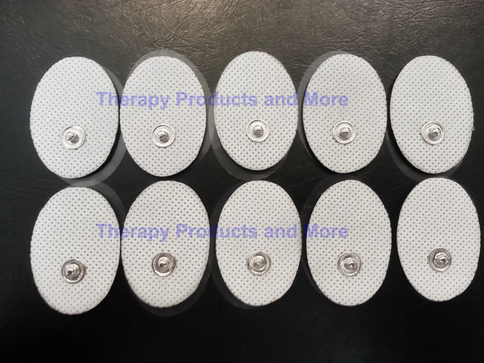 Small OVAL Replacement Pads (10) for IQ Digital Massage Massager - Washable - £9.09 GBP